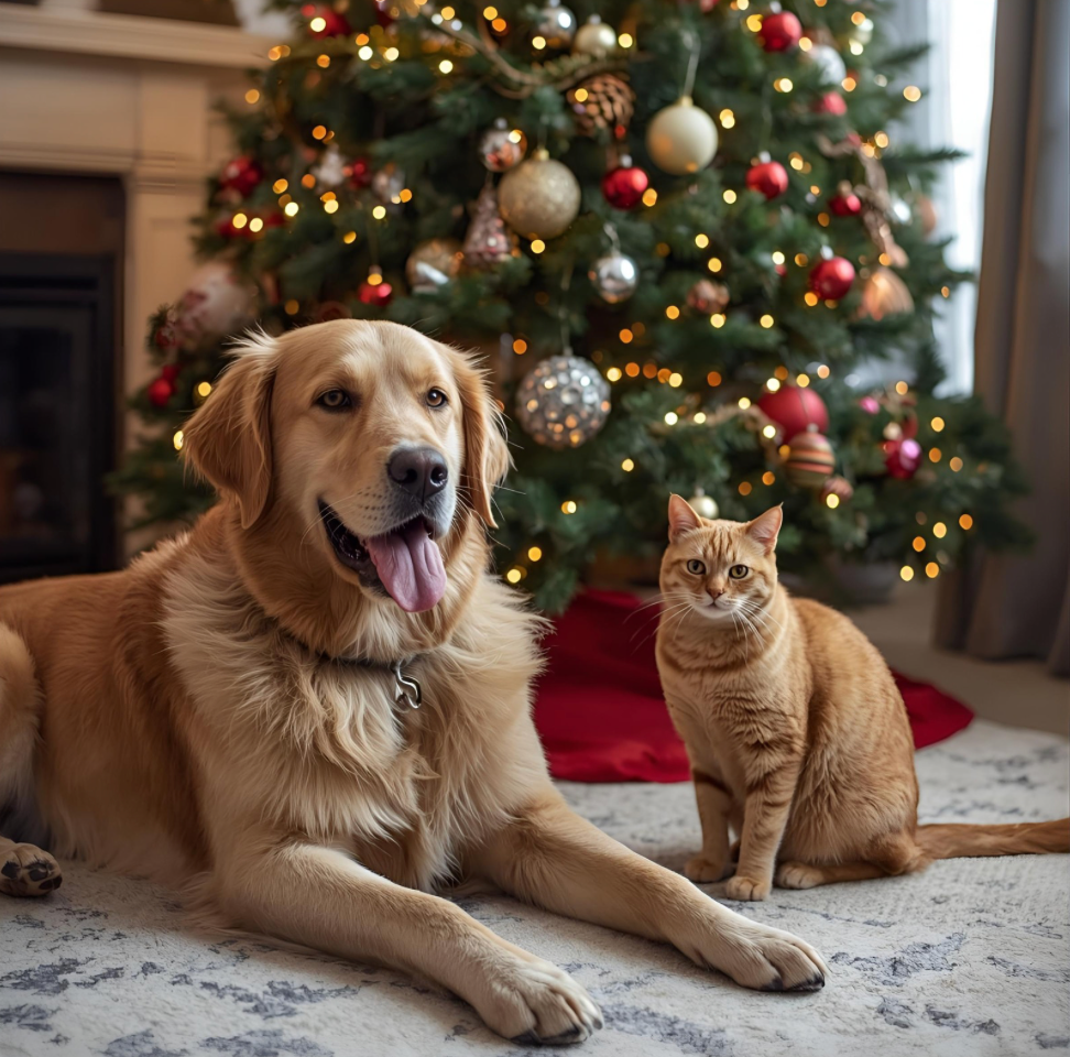 🎄 Passer un Noël serein et sécurisé avec nos animaux de compagnie : guide complet du bien-être naturel