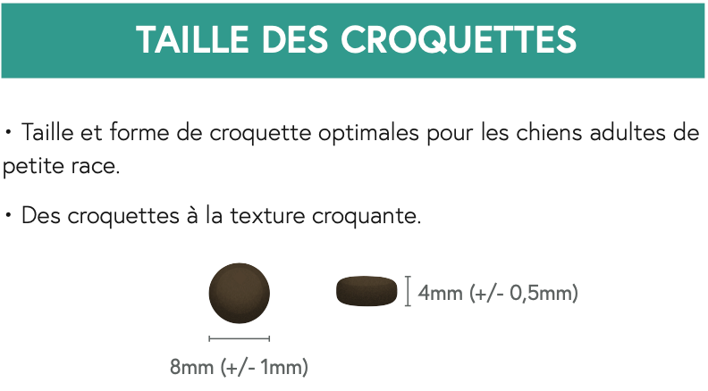 Croquettes Naturelles Chien Petite Race – 55% Poulet | Phyto Véto
