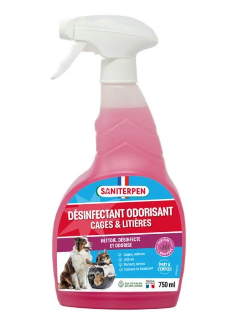 Saniterpen Désinfectant cages et litières